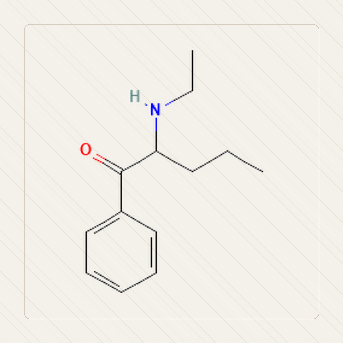 NEP, educational illustration of the molecule's formula